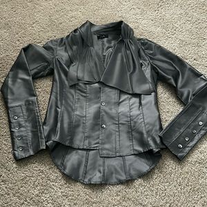 Elegant 100% silk Zapa shirt from France